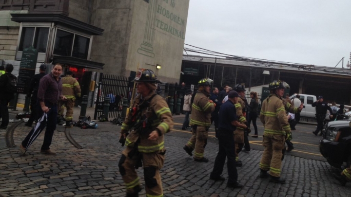 Hoboken train crash: 'Three dead' and more than 100 people injured after NJ Transit train derails