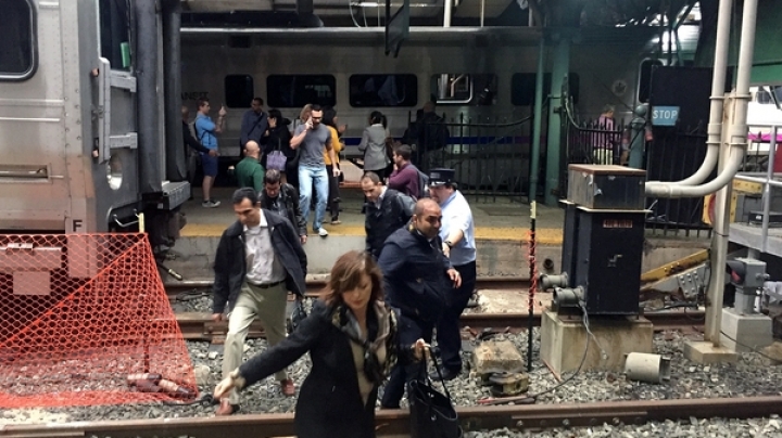 Hoboken train crash: 'Three dead' and more than 100 people injured after NJ Transit train derails