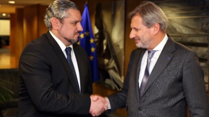 Moldovan foreign minister meets Johannes Hahn, Commissioner of European Neighborhood Policy