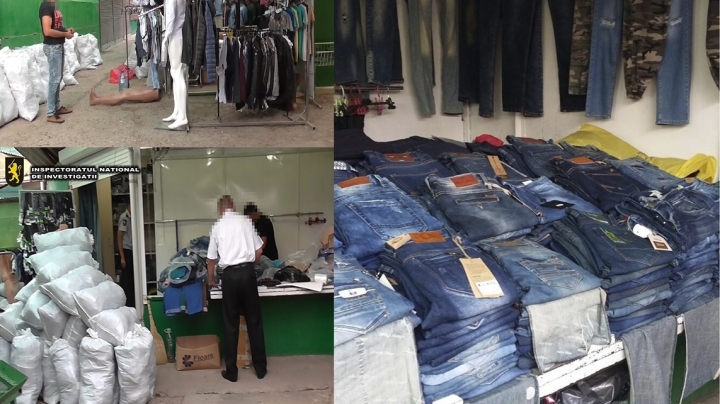 Bad luck for a businessman. Police seized goods worth one million lei