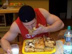 10,000 calorie challenge: YouTubers eating piles of food to impress fans