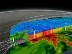 This 3D video shows massive amount of rain Hurricane Matthew dumped on the US Southeast