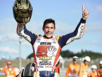 Marc Marquez wins third MotoGP crown in Motegi, Japan