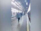 Heroic woman chases after man who punched Asian passenger in face