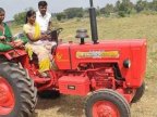 In India, you can order a tractor, as you do a Uber driver