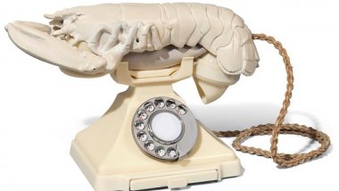 Salvador Dalí's lobster telephone and Mae West lips sofa to be sold at auction