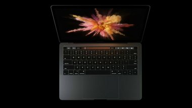 Apple unveils new MacBook Pro with touch bar on top of keyboard