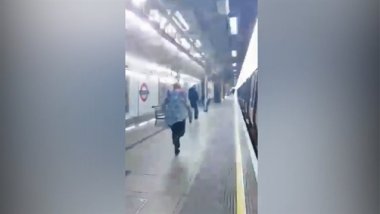 Heroic woman chases after man who punched Asian passenger in face