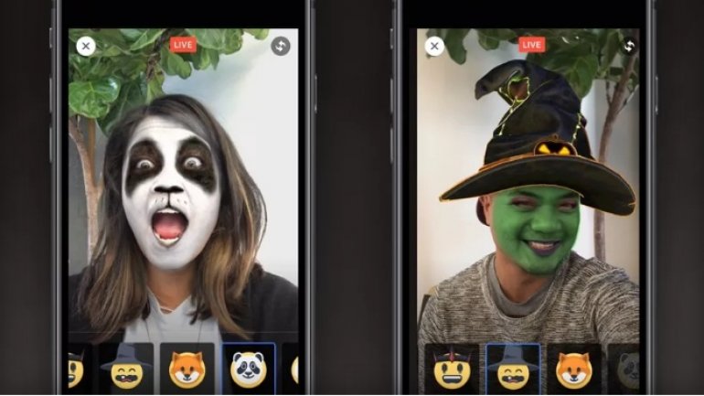 Facebook introduces Halloween-themed face filters for Live videos