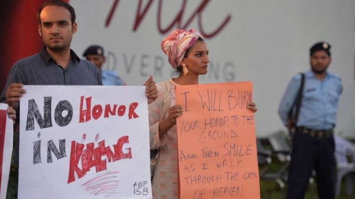 Pakistan adopts new law against honor killings, after high number of cases were registered in 2016