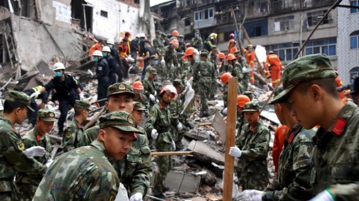 22 persons killed in building collapse in eastern China