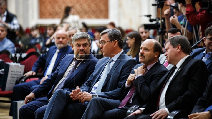 Moldovan PM attends economic forum "Moldova Business Week" (Photos)