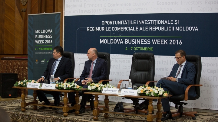 Moldovan PM attends economic forum "Moldova Business Week" (Photos)