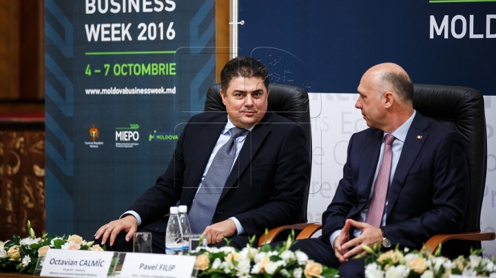 Moldovan PM attends economic forum "Moldova Business Week" (Photos)