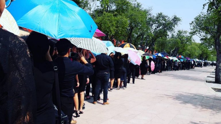 Bangkok prepares for funeral procession of King Bhumibol Adulyadej