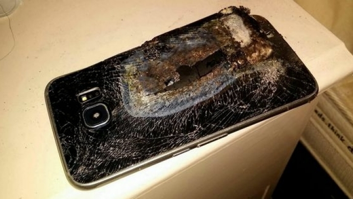 Replacement Samsung Galaxy Note 7 explodes, too