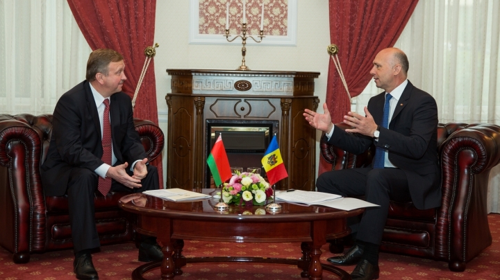 Pavel Filip at meeting with Andrei Kobeacov: Belarus is not only Moldova's partner, but also true friend