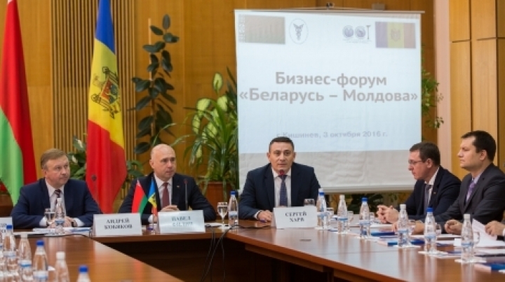 Moldovan, Belarusian premiers urge business people to boost cooperation