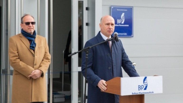 Pavel Filip: Government will support entrepreneurs who invest and create jobs in Moldova