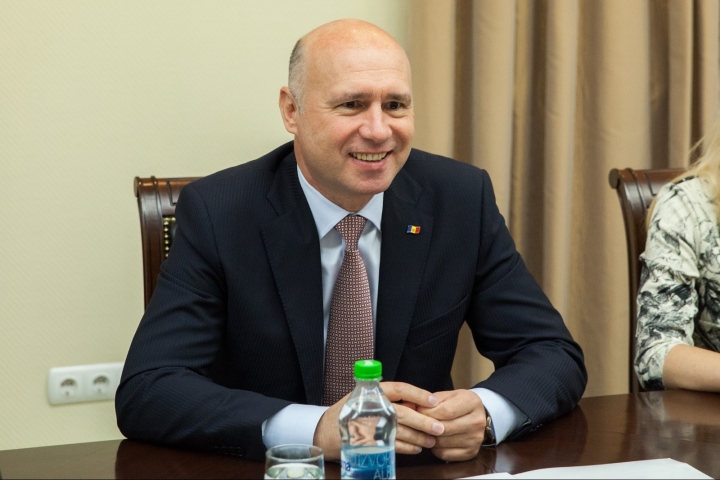 Moldovan Prime Minister Pavel Filip meets Swedish speaker, Urban Ahlin