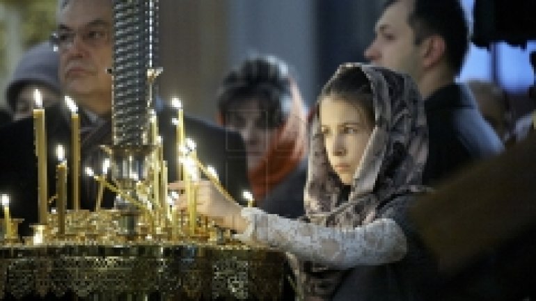 Christians from Chisinau celebrate most important orthodox holiday 