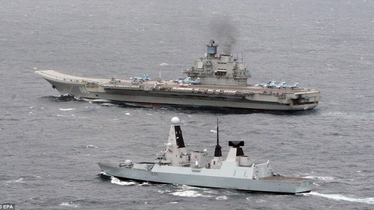 Admiral Kuznetsov aircraft carrier runs out of fuel. Spain, reluctant to allow its refill