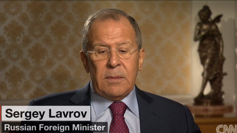 Foreign Minister Sergey Lavrov denies Russian involvement in US election