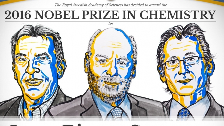 Nobel Prize 2016 in chemistry was awarded to three scientists for work on molecular machines