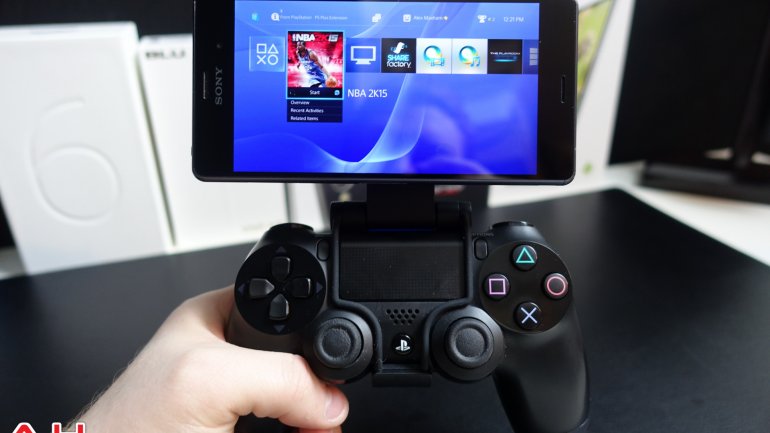 You'll be able to play PlayStation games on your smartphone. Sony works on it