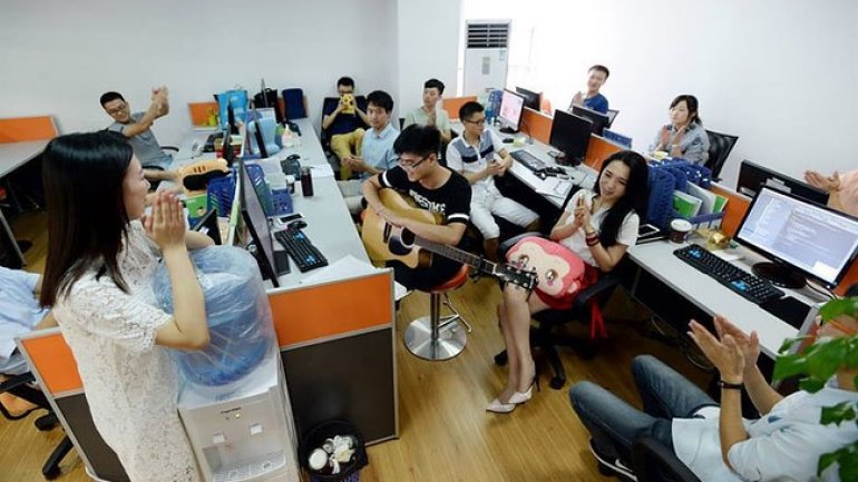 Employment in Chinese tech sector