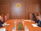 Moldovan foreign minister receives Ambassador of Latvia