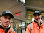 Handsome construction worker becomes model thanks to stranger's photo