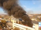 Huge fire in Chisinau. Entire city covered in plastic smell and smoke (PHOTO)