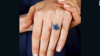 8.01 carat rare blue diamond put on auction for $25 million 
