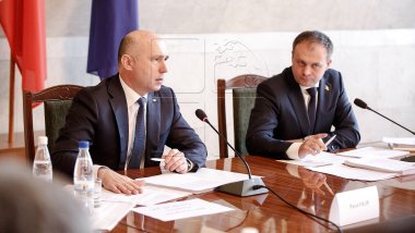 PM Pavel Filip and PS Andrian Candu to work together with Igor Dodon