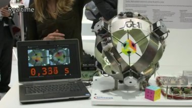 A robot can solve a Rubik’s Cube in 637 milliseconds