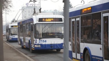 Attention! Redirection of public transport routes in Chisinau on City Day