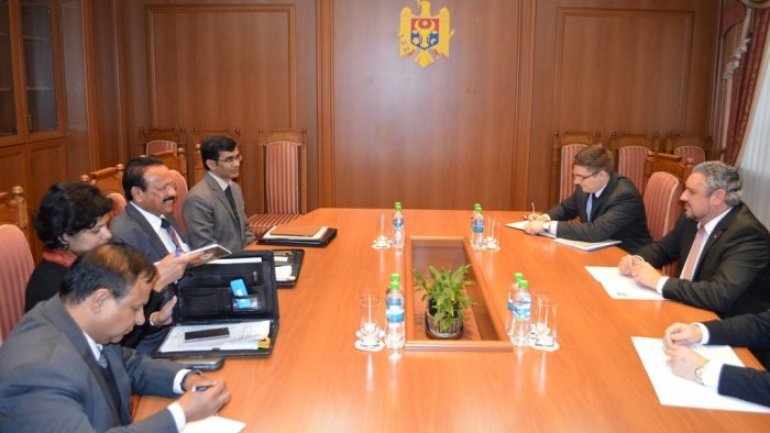 Moldovan deputy premier receives Indian official