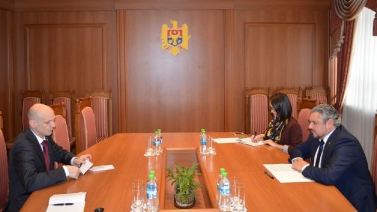 Moldovan foreign minister receives Ambassador of Latvia