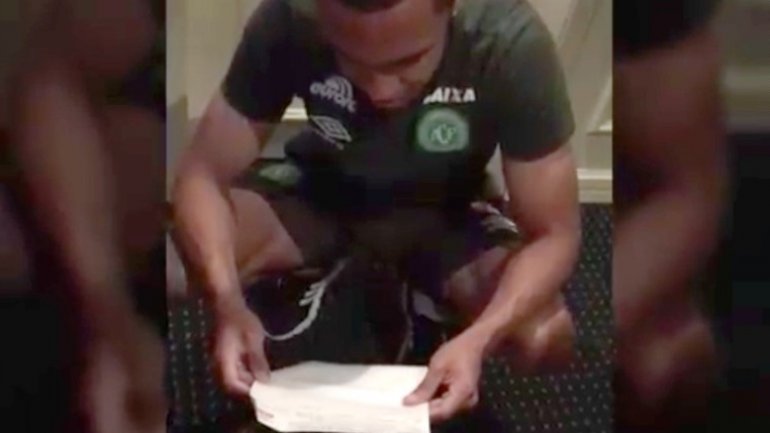 Chapecoense player found out he was to be father a week before crash death (VIDEO)