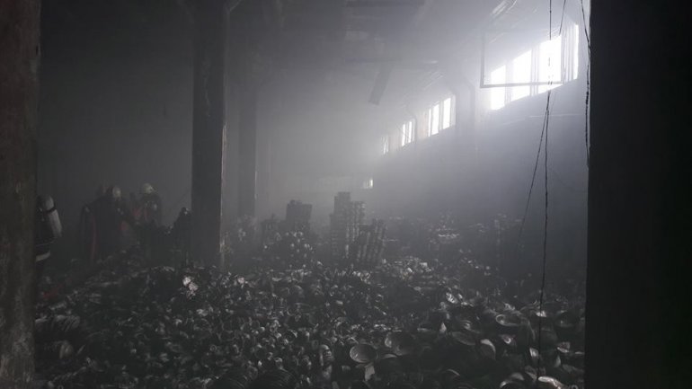 Aftermath of deadly warehouse fire