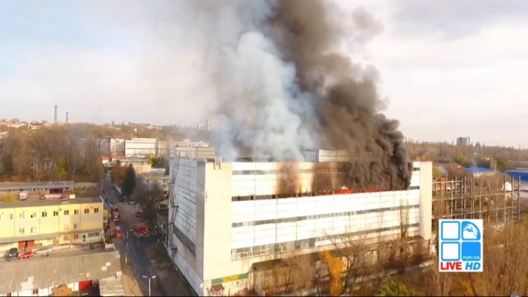 Deadly fire breaks out in Chisinau factory: Firefighter dies on mission