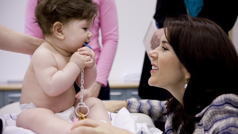 Princess Mary of Denmark encourages mothers to vaccinate children