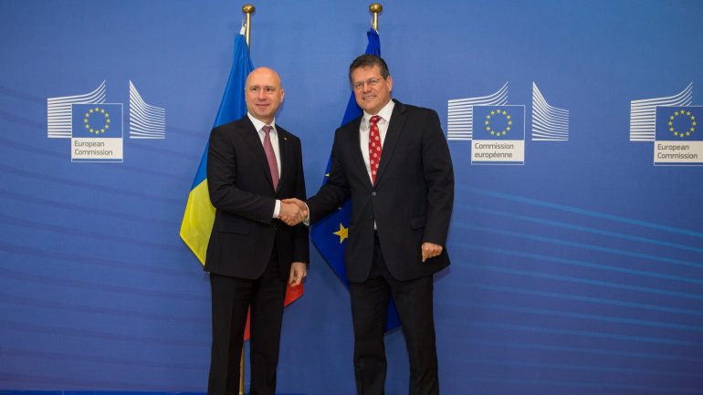 PM Pavel Filip has met with European Commission Vice-President for Energy Union in Brussels