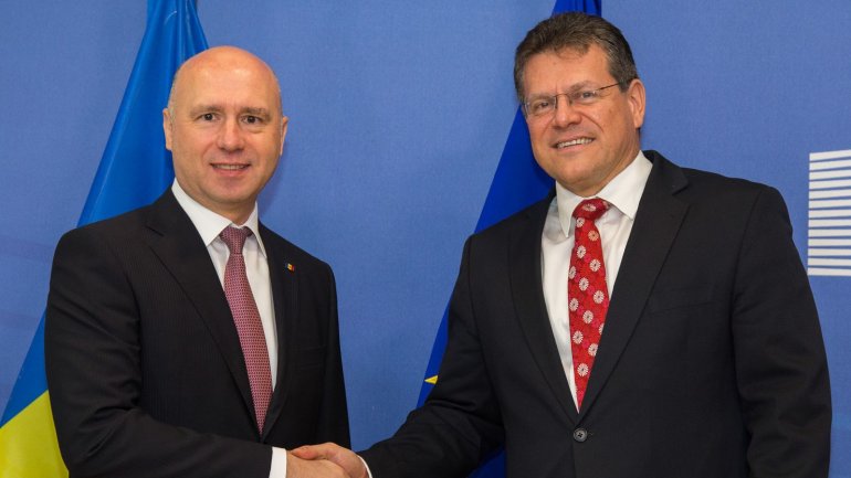 PM Pavel Filip has met with European Commission Vice-President for Energy Union in Brussels