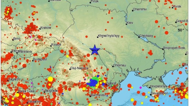 3.6 magnitude earthquake near Moldovan border