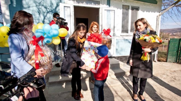 Edelweiss is fulfilling dreams: Family from Hincesti town received a house (Photos)