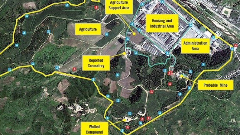 Satellite images show North Korea prison camps accused of "atrocities"