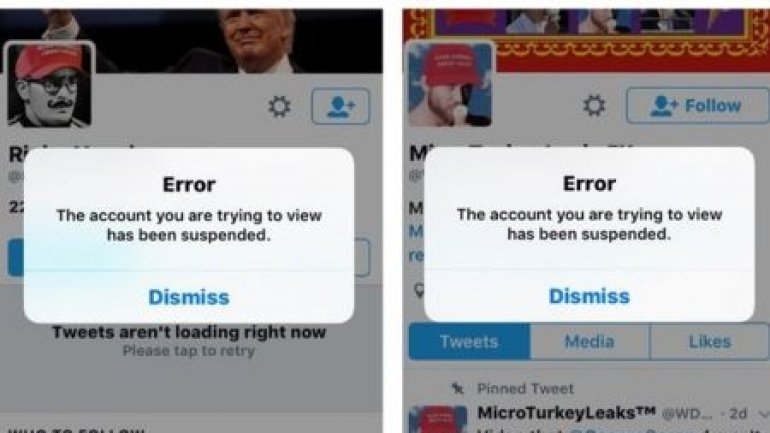 Twitter suspends alt-right figureheads