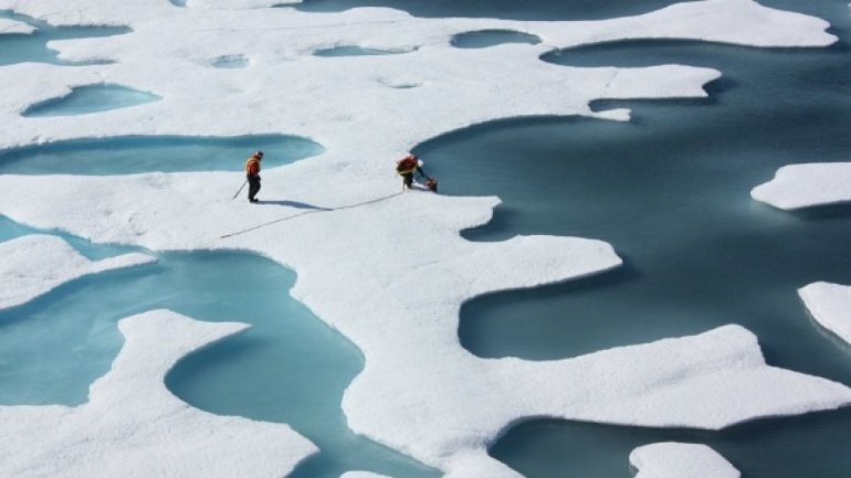 GLOBAL WARMING: North Pole Ocean melts much faster than predicted